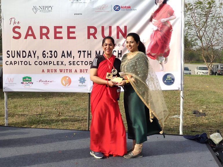 Carnival Of Girls In Their Flaming Sarees Paints The City Red, Lifeinchd