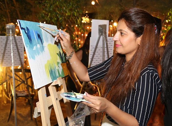 Brush with Art for a Cause, Lifeinchd
