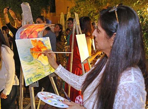 Brush with Art for a Cause, Lifeinchd