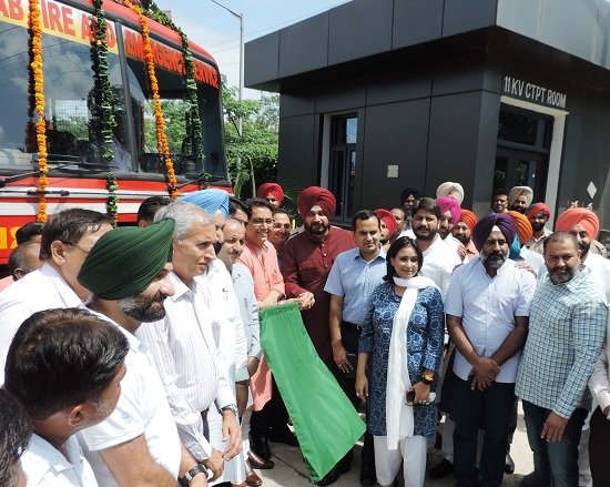 Minister Sidhu Fire-fights, Flags Off 11 New Tenders, Lifeinchd