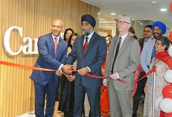 Sajjan Inaugurates Canadian Consulate in City, Lifeinchd