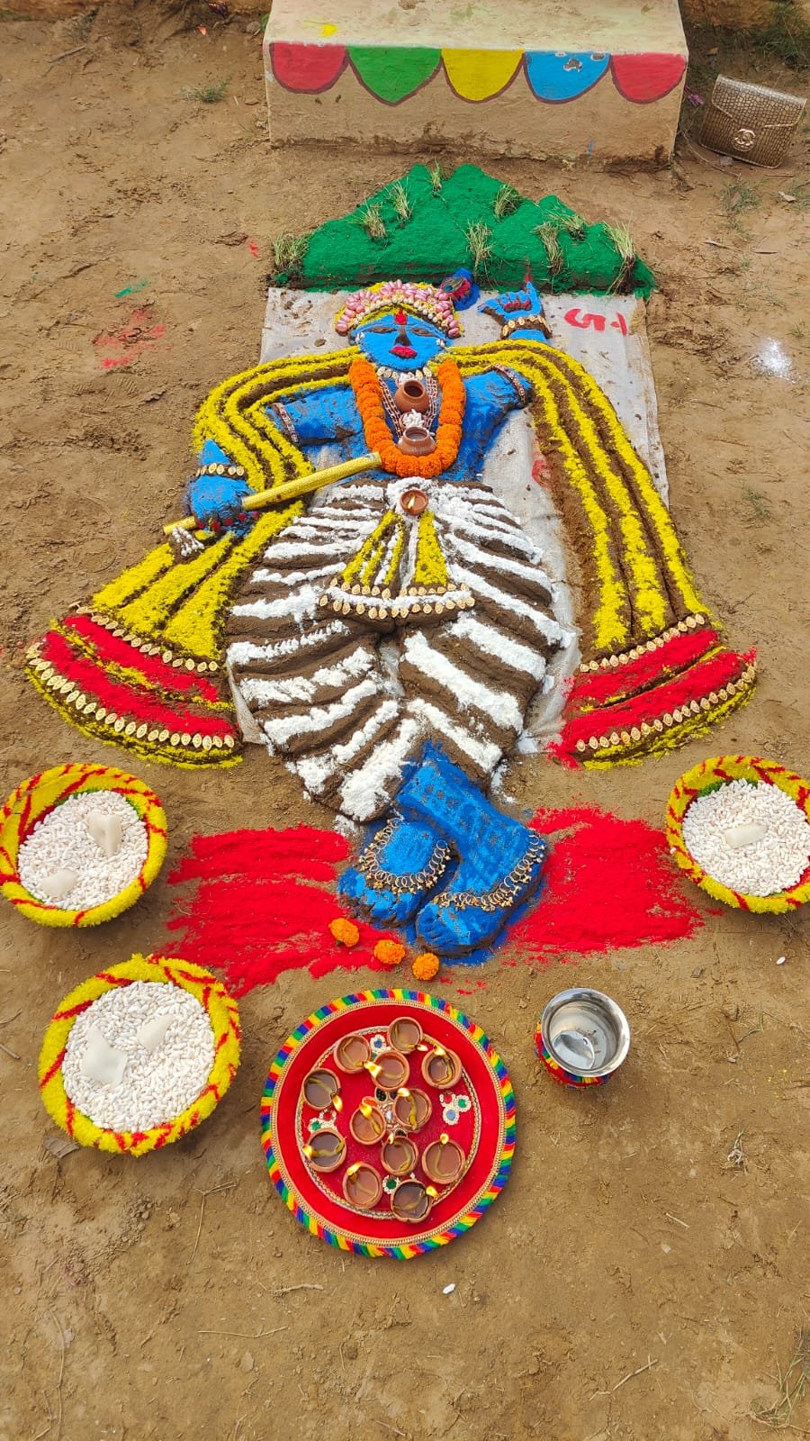 Reviving The Amazing ‘Gobbar’dhan Art In Haryana, Lifeinchd