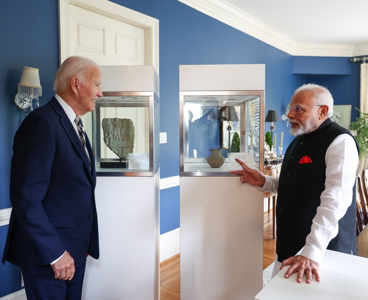 PM Modi’s Visit To US: 297 More Stolen Or Trafficked Antiquities Returned To India