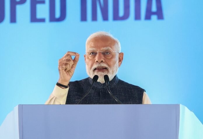 PM AT DEDICATION OF 3 CRIMINAL LAWS IN CHANDIGARH PHOTO