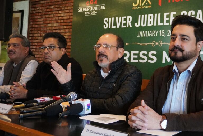 Silver Jubilee CGA Cup Pro-Am Golf Tournament At Chandigarh Golf Club On Jan 16