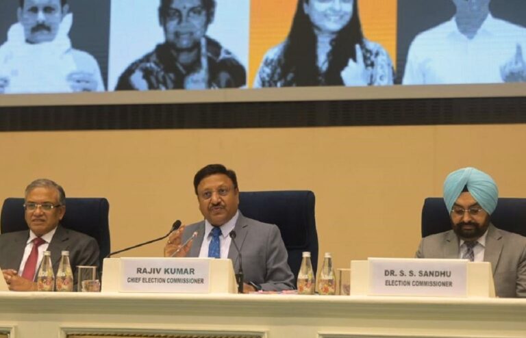 Delhi Assembly Polls On 5th Feb, Results On 8th, Announces CEC Rajiv Kumar