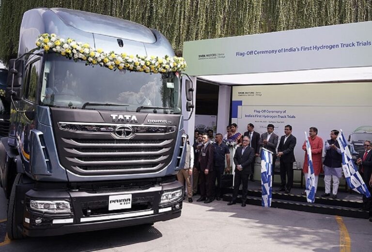 Supported By GoI, Tata Motors Begins Road Trials Of India’s First Hydrogen Trucks