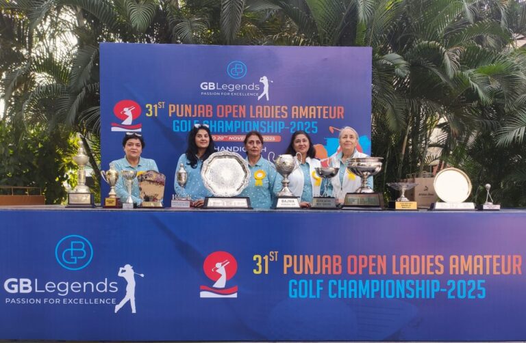 31st Punjab Open Amateur Ladies Golf Championship Tees Off Tuesday
