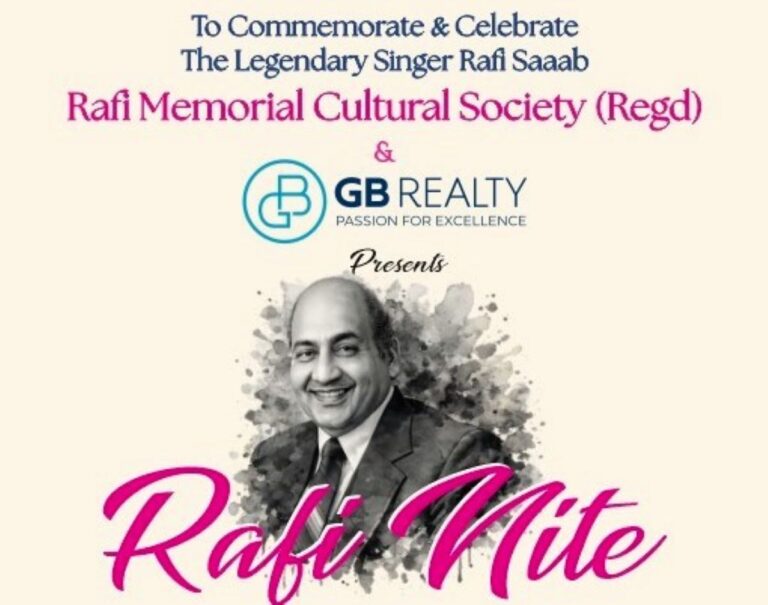A ‘Rafi Nite’ Not To Be Missed, For Nothing!