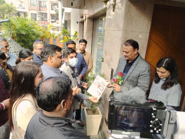 Chandigarh Mayor Saurabh Joshi Launches ‘Har Ghar, Har Dwar Swachtha Ki Dastak’ Campaign